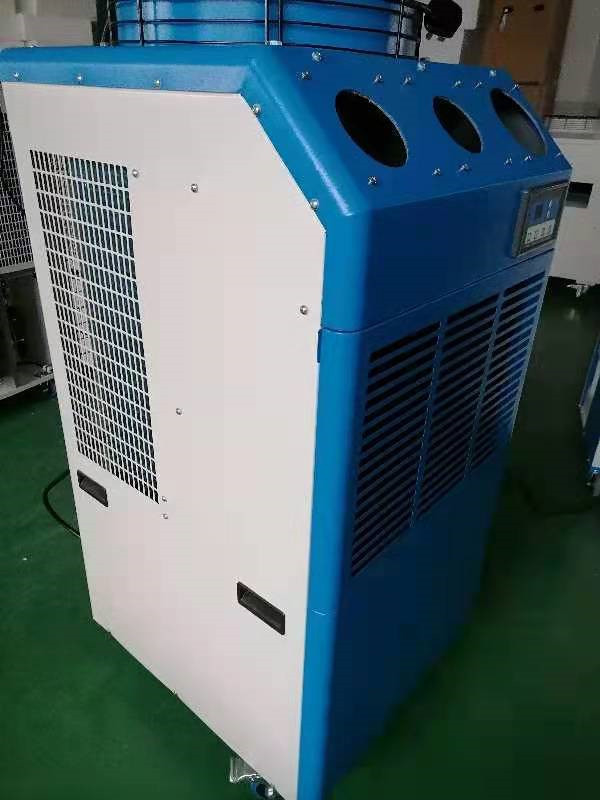 6.5KW Điểm làm mát điều hòa không khí, cao lưu lượng R410A máy làm mát không khí di động không cài đặt