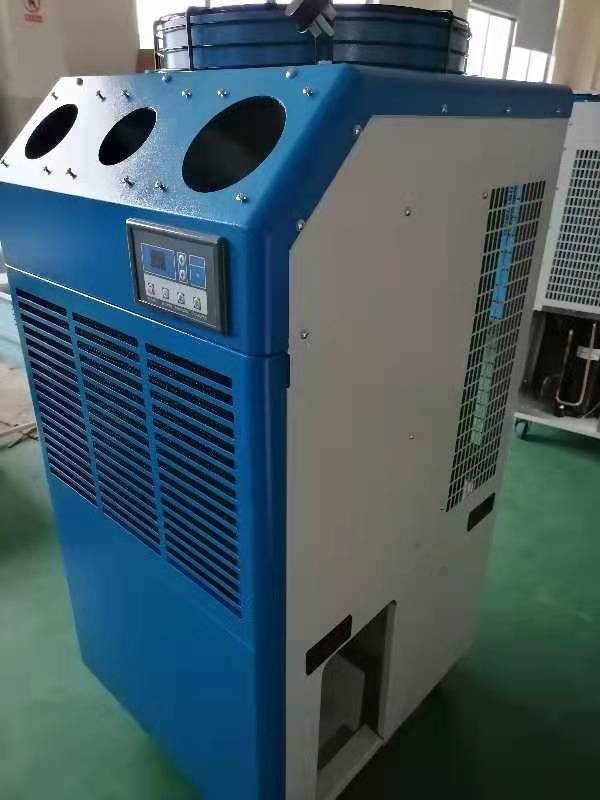 6.5KW Điểm làm mát điều hòa không khí, cao lưu lượng R410A máy làm mát không khí di động không cài đặt