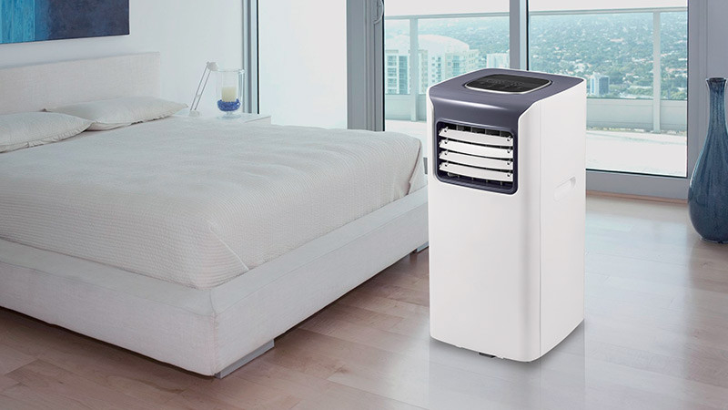 Mô hình hiển thị sàn Eco-Air 7000 BTU Máy điều hòa không khí di động 3 trong 1