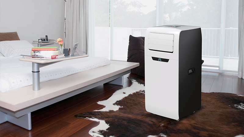 9000BTU Đơn vị AC phòng di động với WIFI điều khiển từ xa khử ẩm và chế độ ngủ