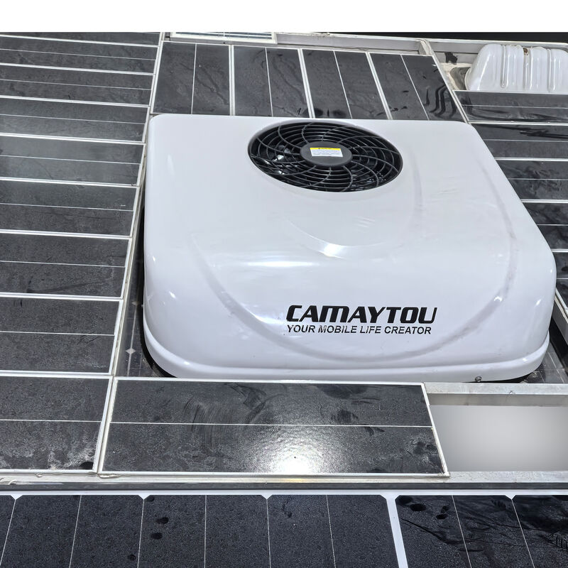 mái nhà Đỗ xe điện Dc 12v 24v 48v Rv Hải quân 12 Volt điều hòa không khí Đỗ xe lạnh cho xe Rv xe tải xe lượn Cabin xe tải thuyền