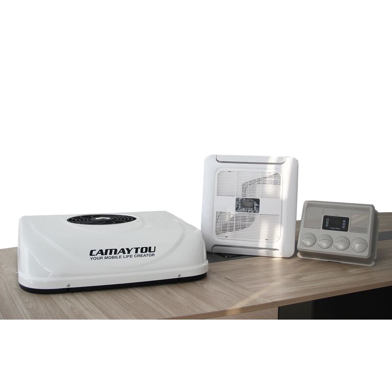 Hệ thống điều hòa không khí 12v 24v 48v cho xe RV, caravan, xe cắm trại, xe motorhome, xe van